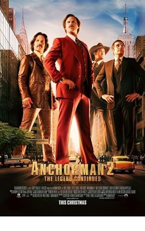 Anchorman 2: The Legend Continues Poster Image
