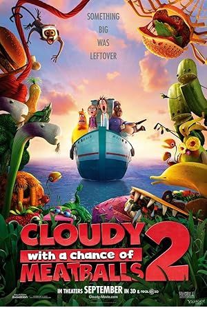 Cloudy with a Chance of Meatballs 2 Poster Image