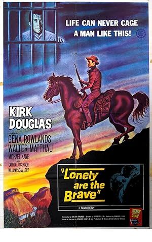 Lonely Are the Brave Poster Image
