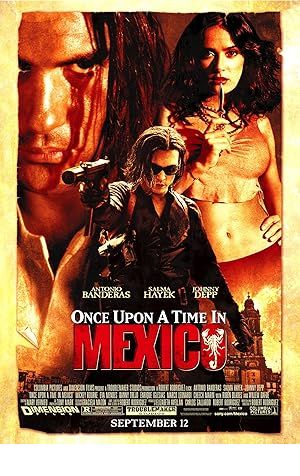 Once Upon a Time in Mexico Poster Image