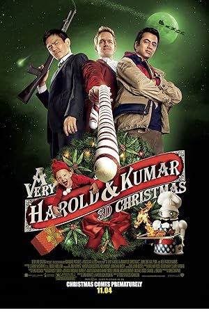 A Very Harold & Kumar Christmas Poster Image